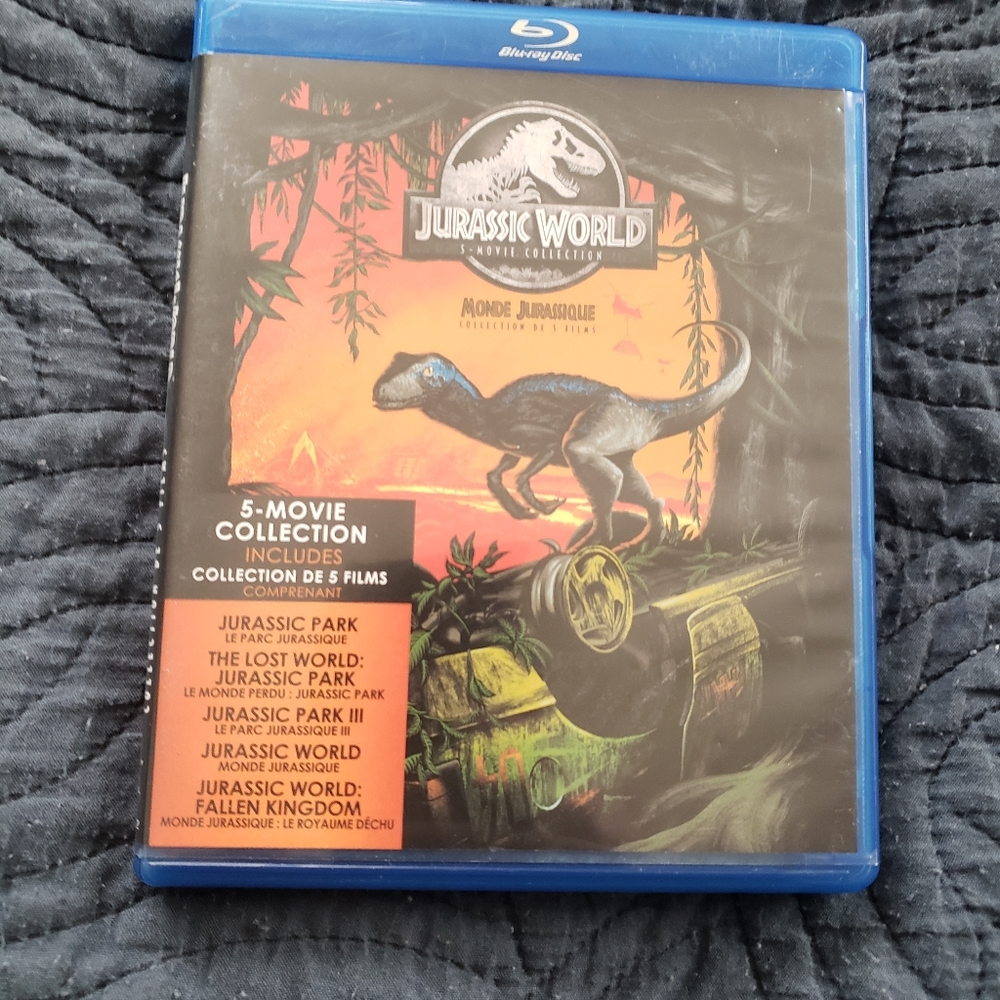 Jurassic World Collection Blu Ray